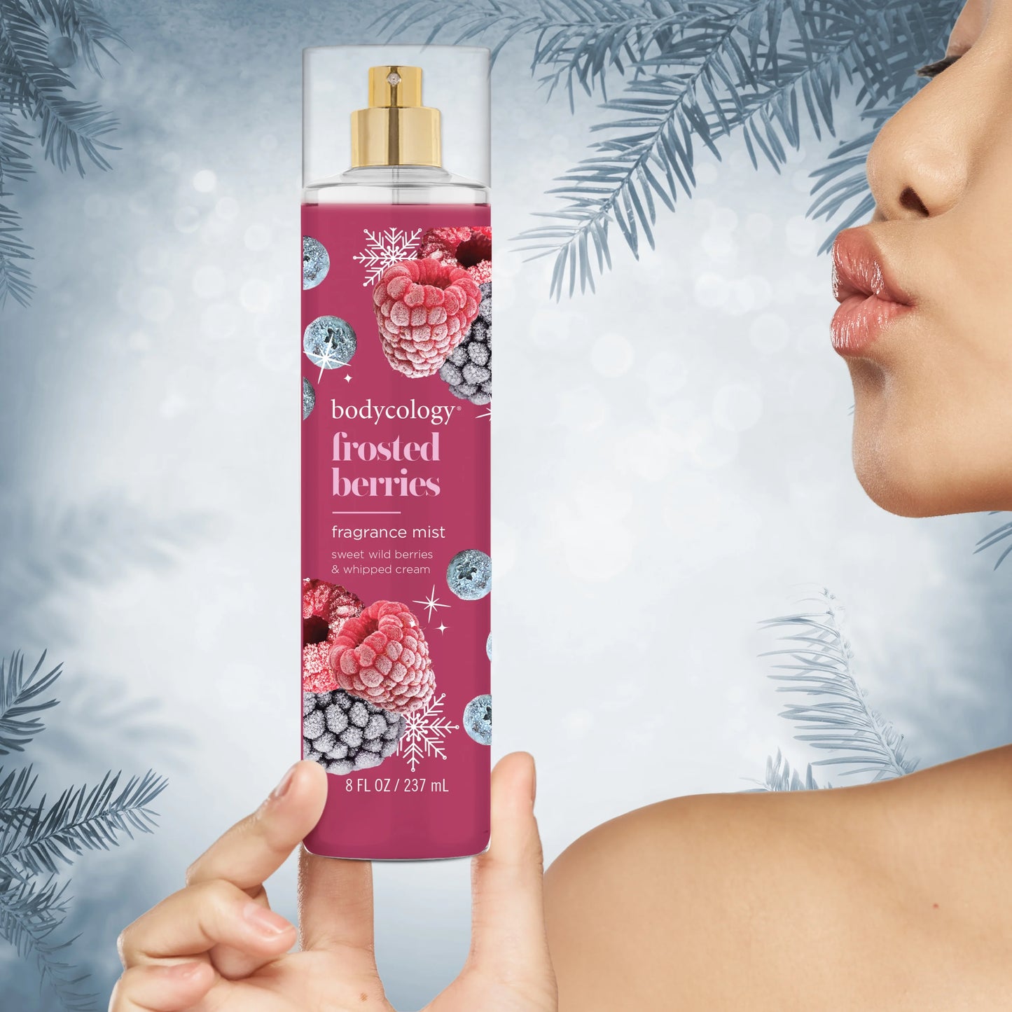 Bodycology Frosted Berries Fragrance Mist 8 fl oz