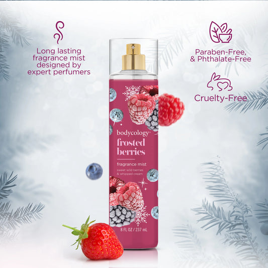 Bodycology Frosted Berries Fragrance Mist 8 fl oz