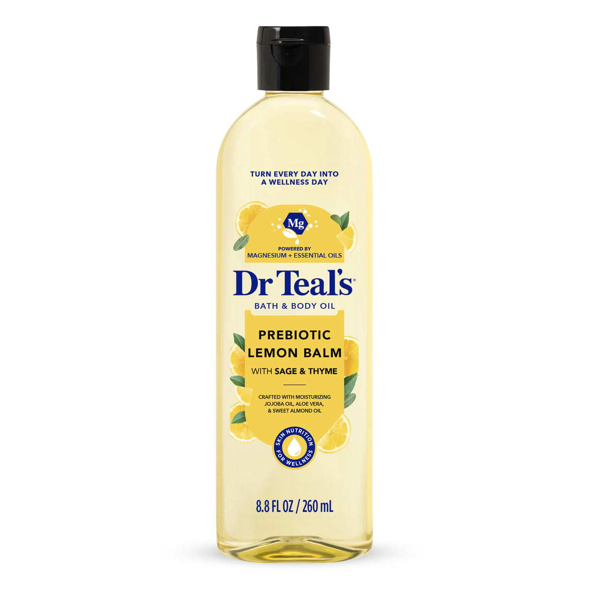 Dr Teal's Prebiotic Lemon Balm with Sage and Thyme