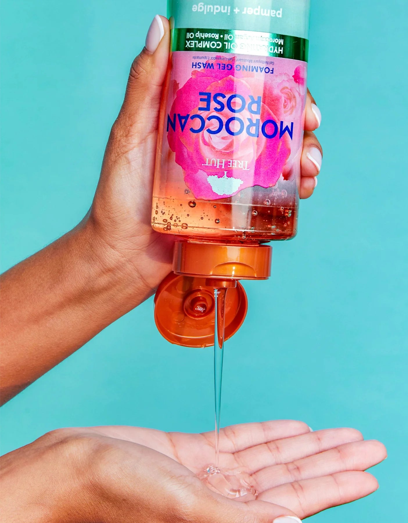 Tree Hut - Moroccan rose foaming gel wash