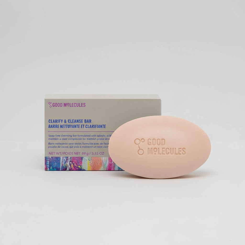 Good Molecules Clarify & Cleanse Bar- 3 oz