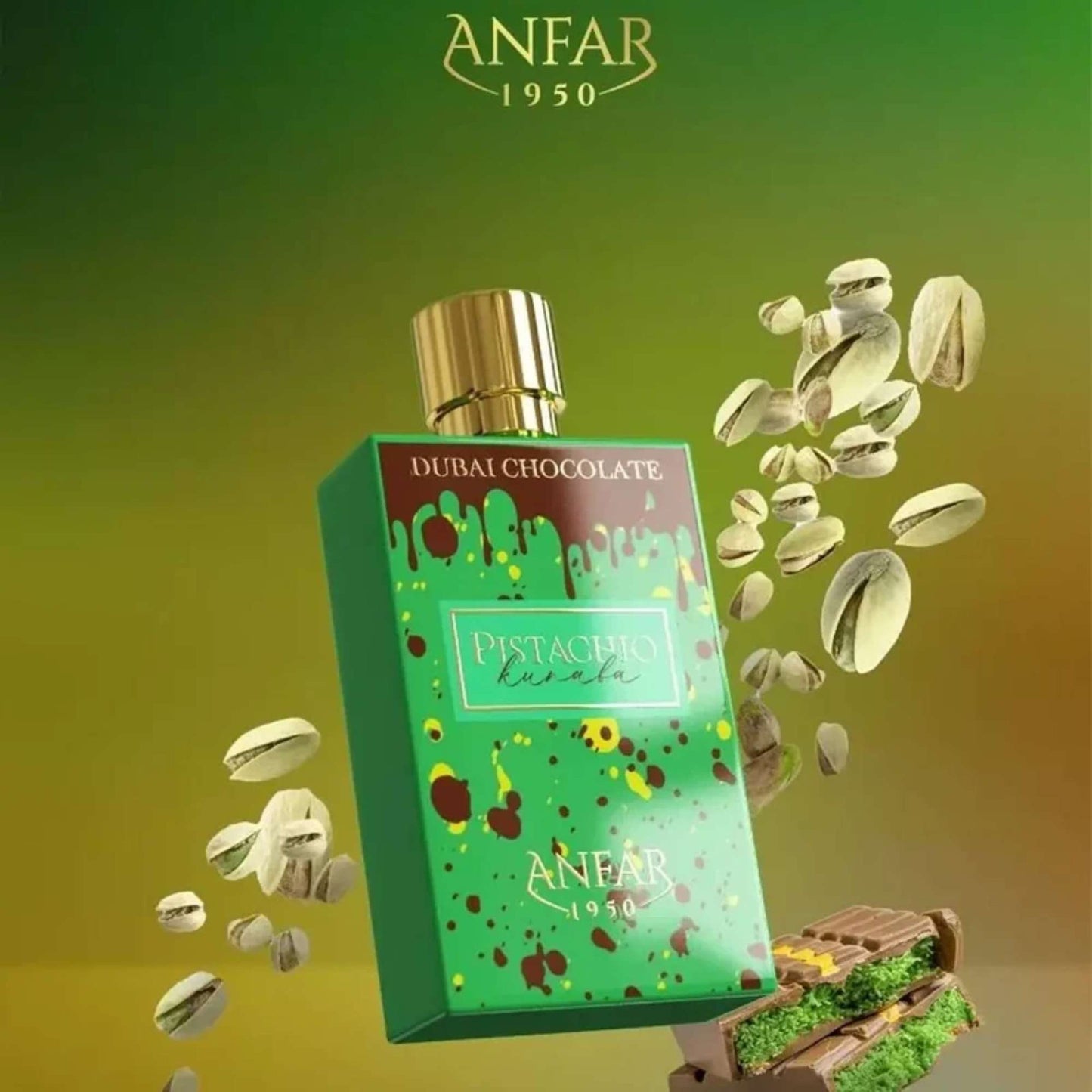 Anfar Pistachio Kunafa- EDP 2.7 FL OZ