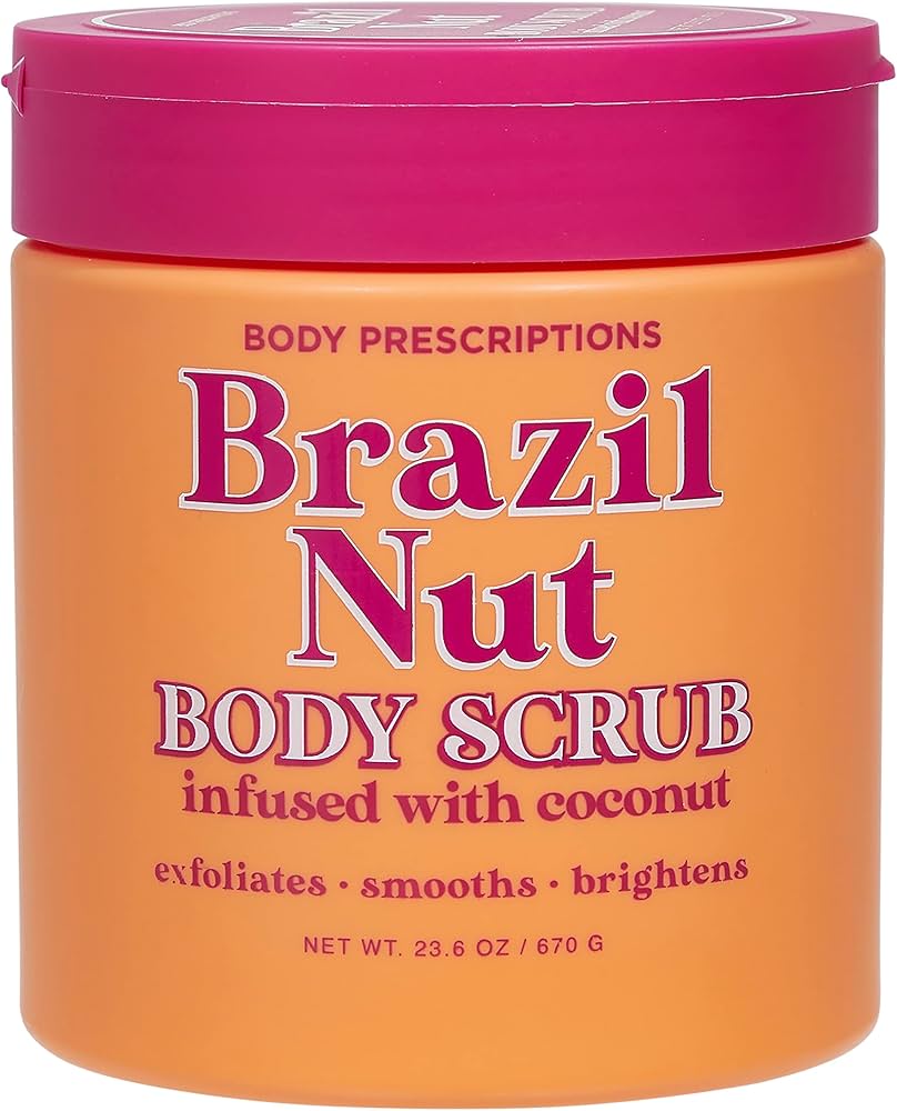 Body Prescriptions Brazil Nut Body Scrub - Infused with coconut 23.3 OZ