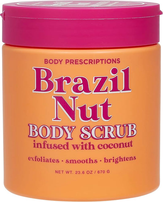 Body Prescriptions Brazil Nut Body Scrub - Infused with coconut 23.3 OZ