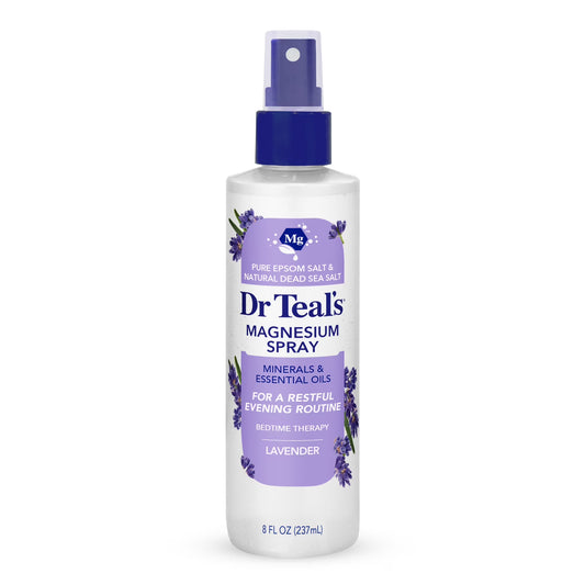 Dr Teal's Soothe & Sleep Magnesium Spray with Lavender Essential Oil, 8 fl oz