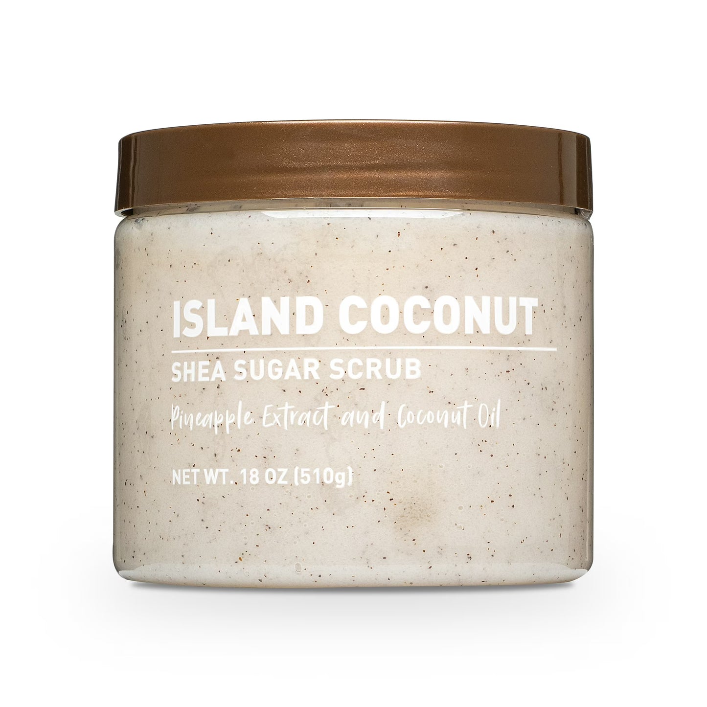 Equate Shea Sugar Scrub, Island Coconut Scent, 18 oz