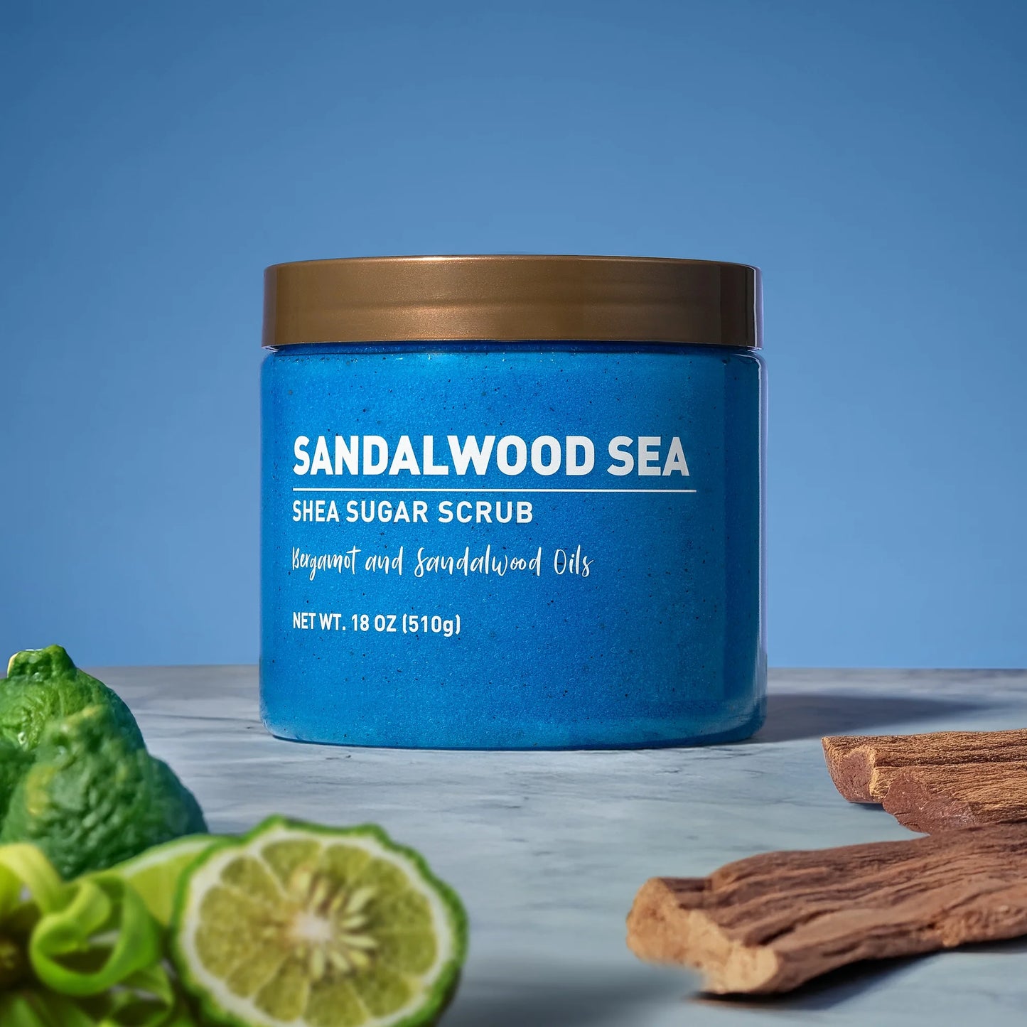 Equate Sandalwood Sea Sugar Scrub