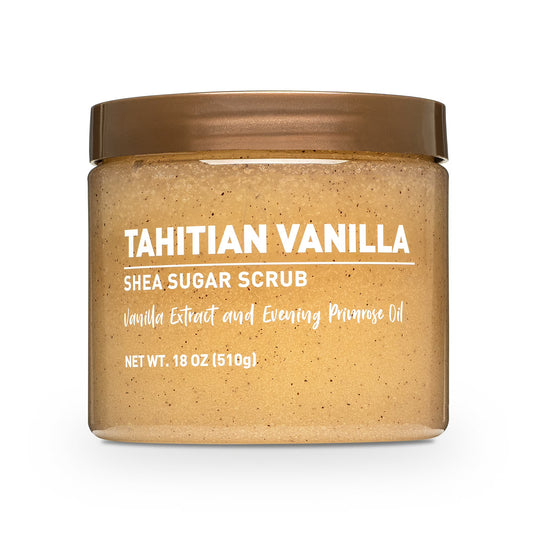Equate  Shea Sugar Scrub, Tahitian Vanilla, 18 oz