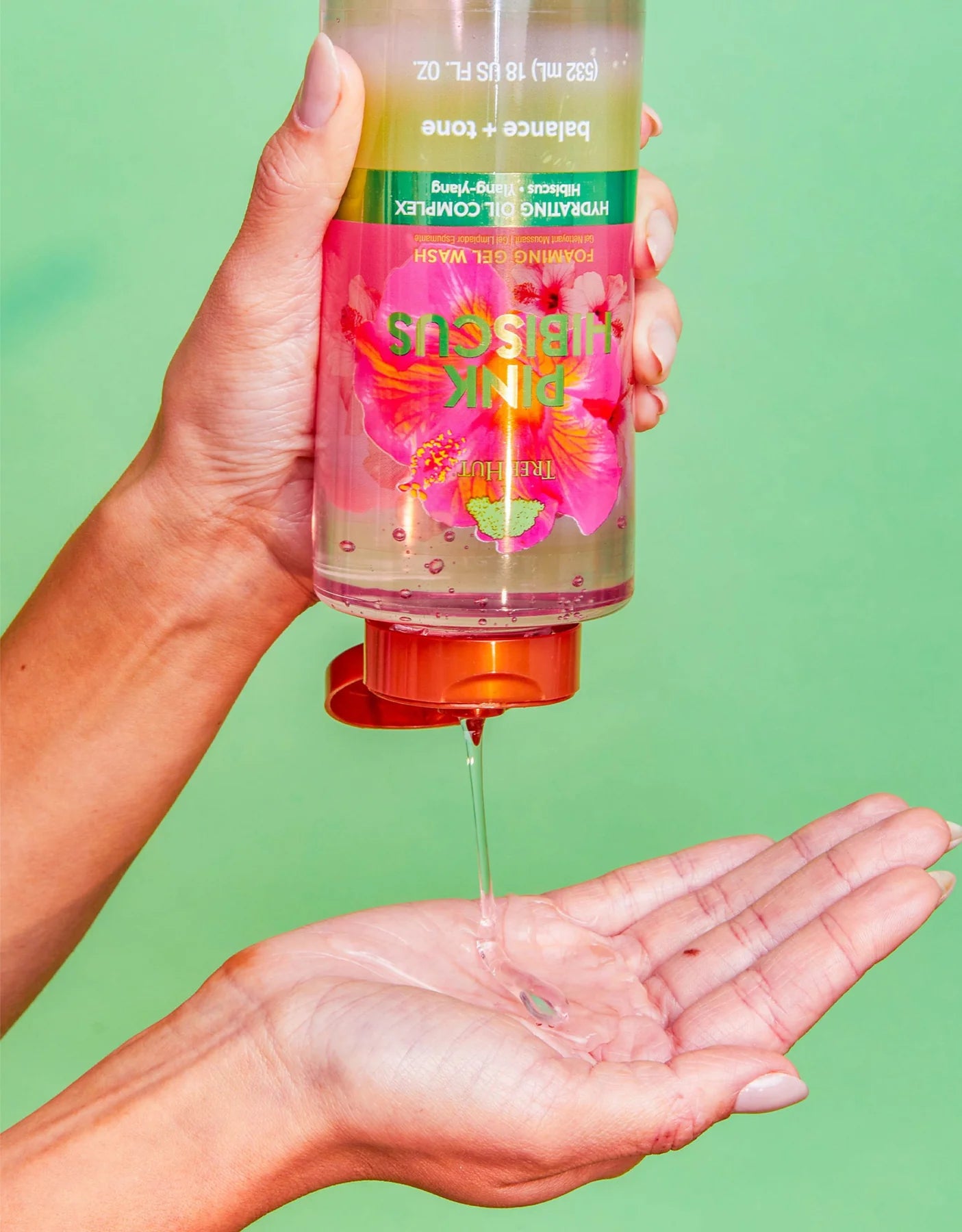 Tree Hut - Pink Hibiscus