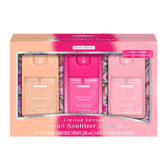 Scent Theory Limited Edition Hand Sanitizer Spray Gift Set, 3 Piece