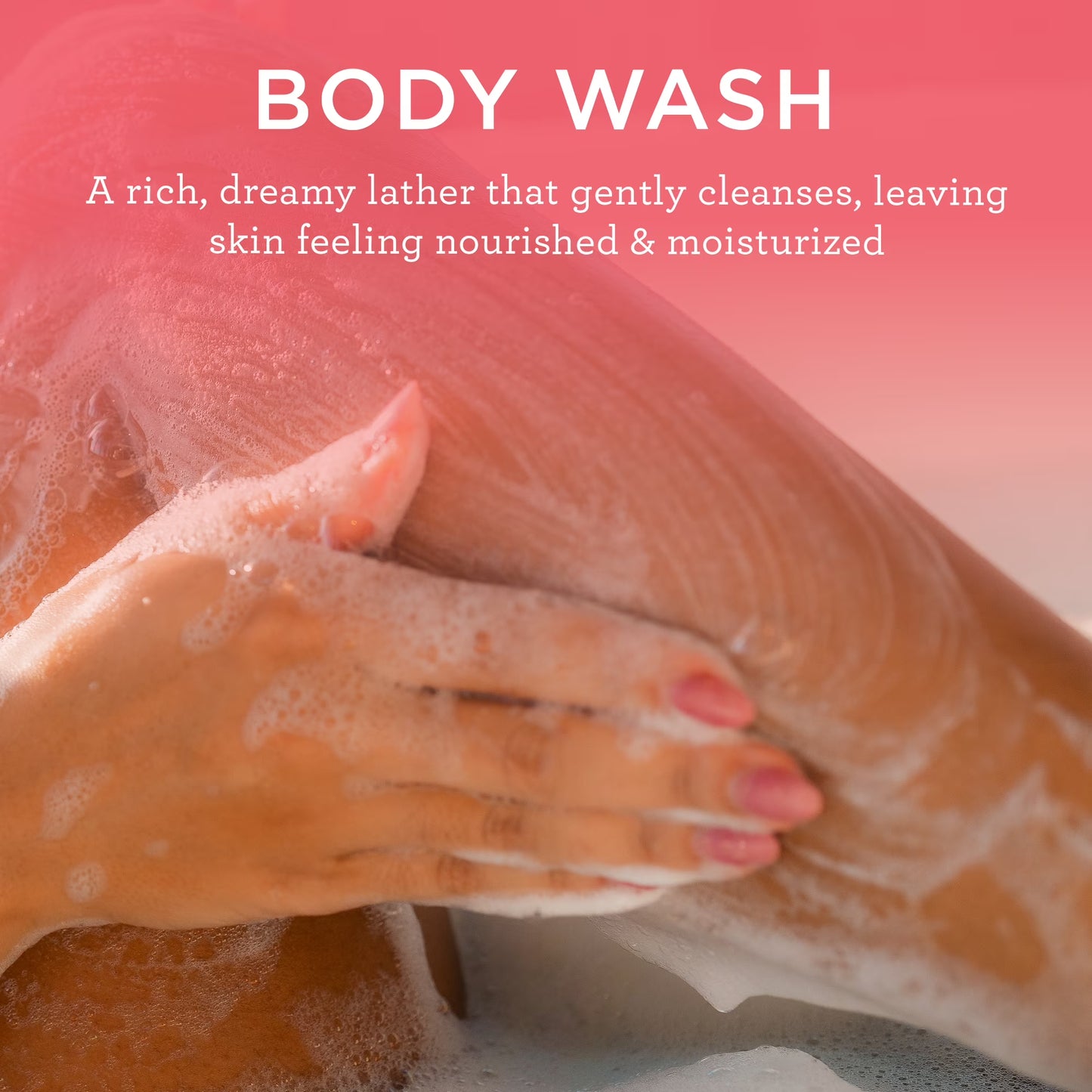 MIX:BAR Sparkling Hibiscus Body Wash with Vitamin E, 16fl oz