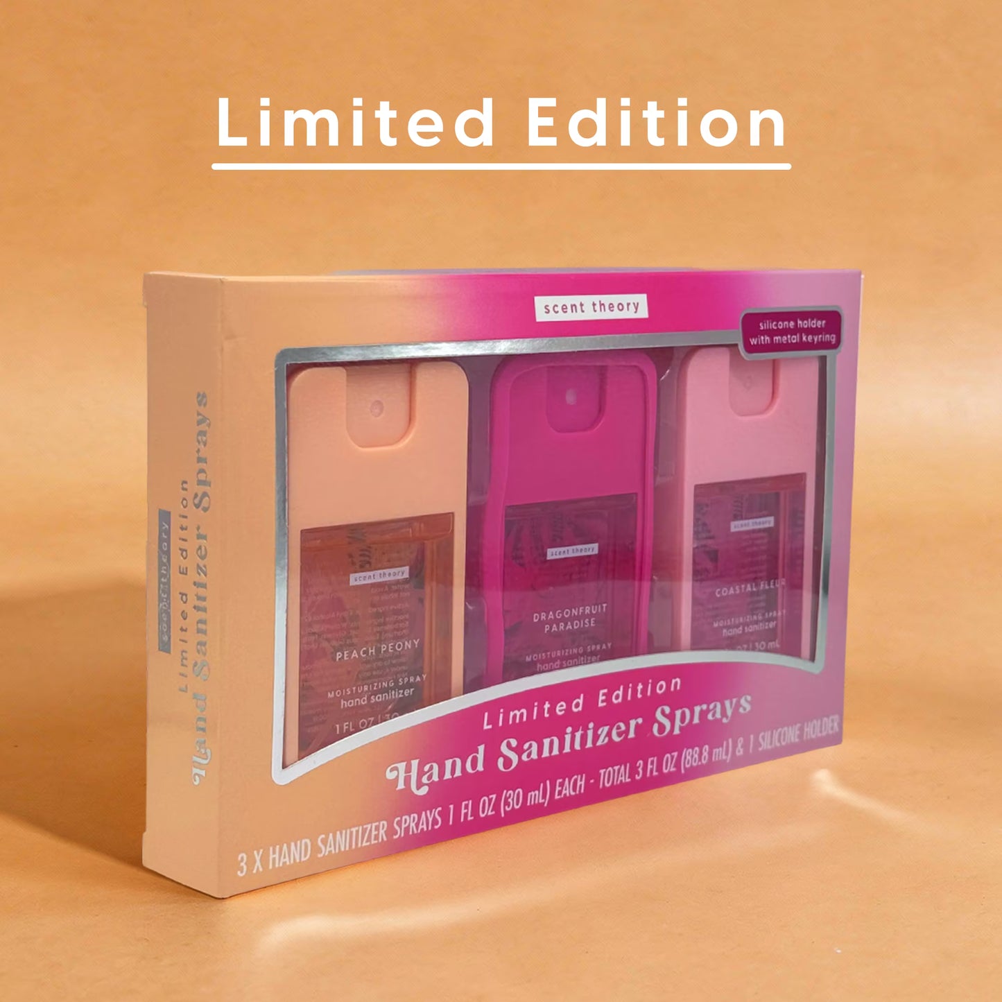 Scent Theory Limited Edition Hand Sanitizer Spray Gift Set, 3 Piece