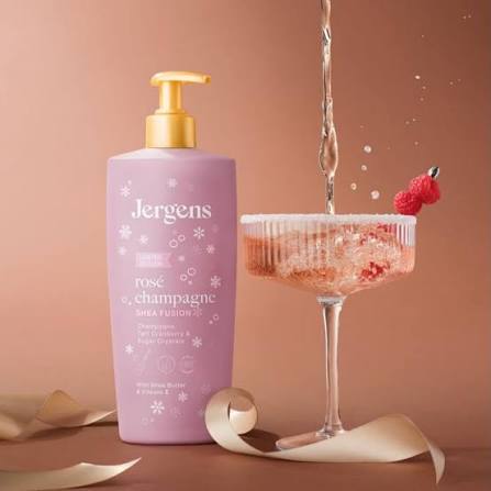 Jergens Rose Champagne Body Lotion
