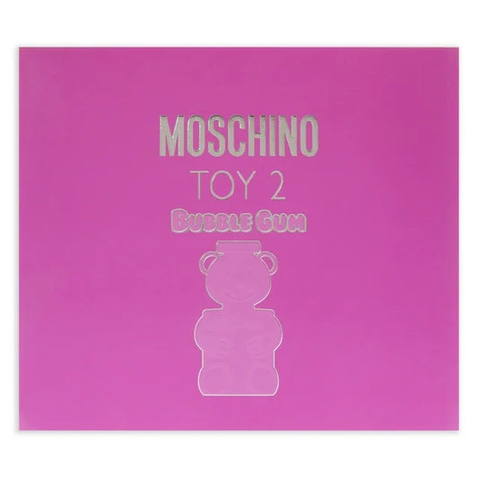 Moschino Toy 2 Bubble Gum Ladies 3 Pcs Set- 1.7 EDT/  1.7 BL/ 1.7 Gel- Display Box