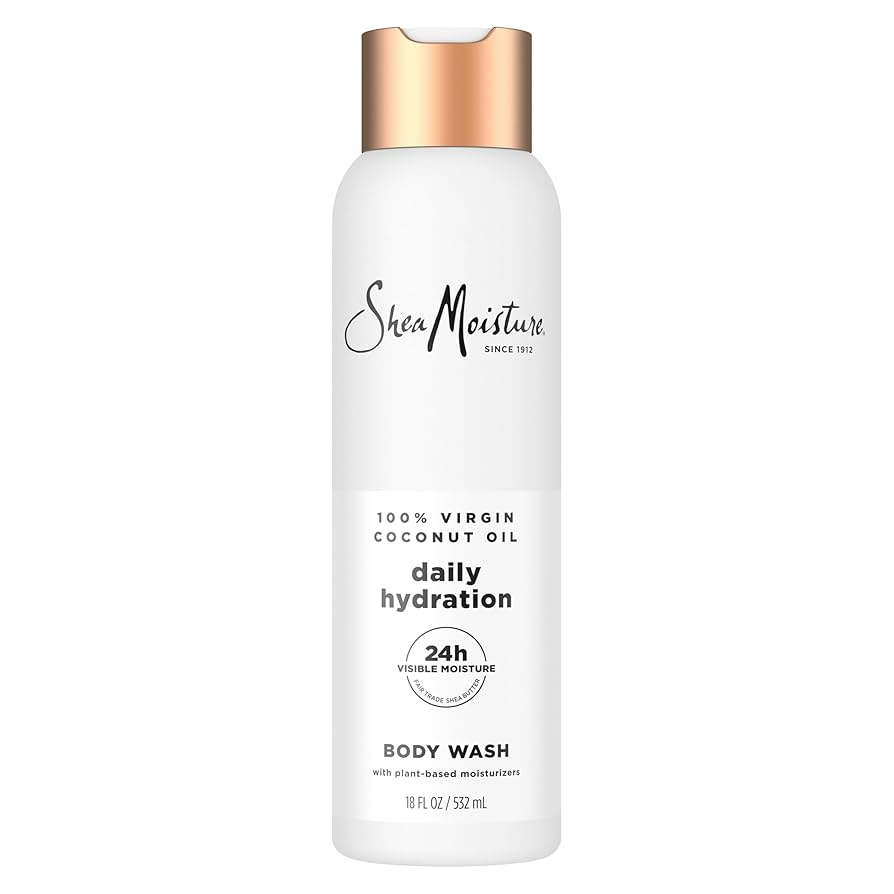 Shea Moisture Daily Hydration Body Wash- 18 fl oz