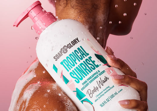 Soap & Glory Body Wash and Body Butter Duo - Tropical Bliss