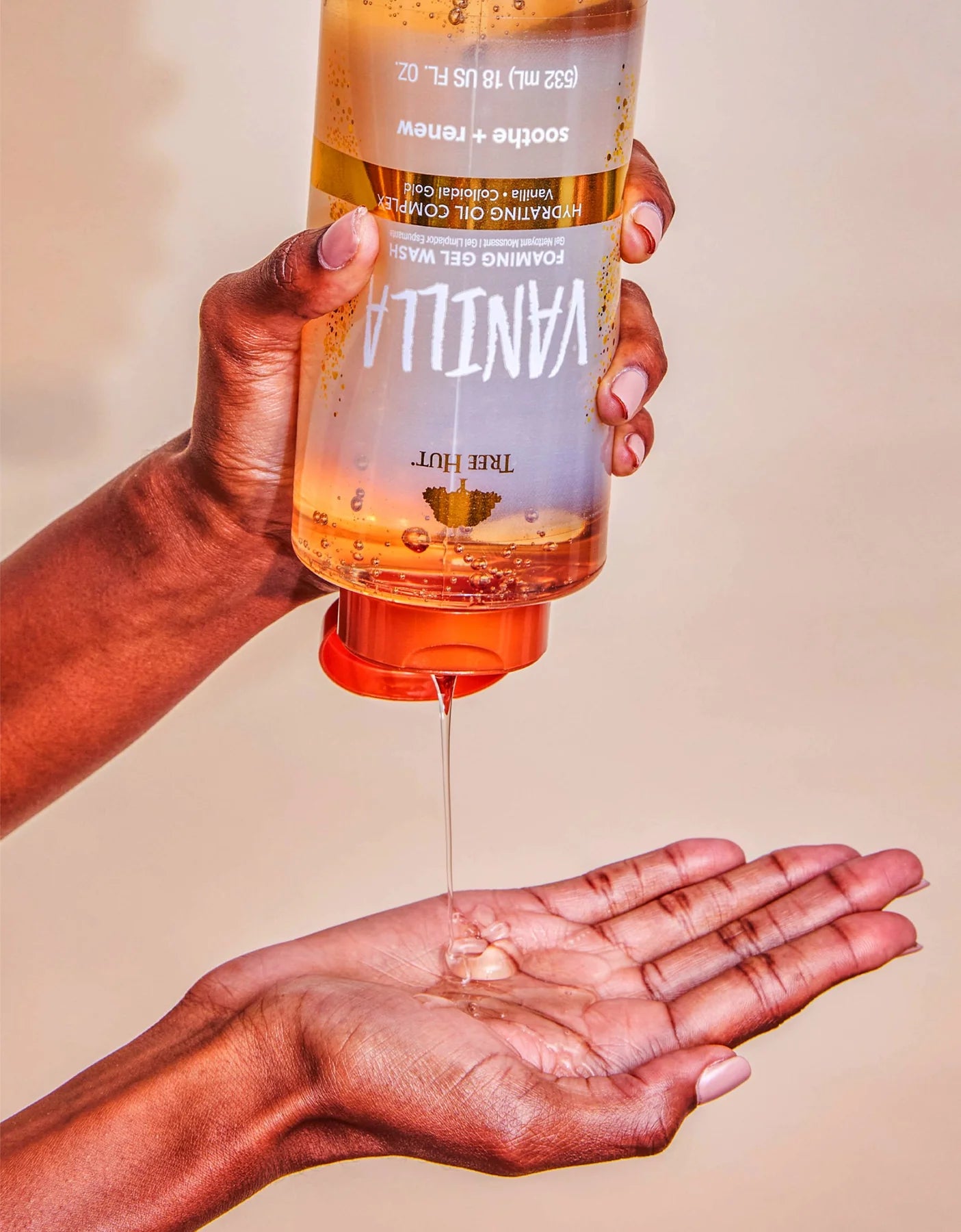 Tree Hut Vanilla Foaming Gel Wash