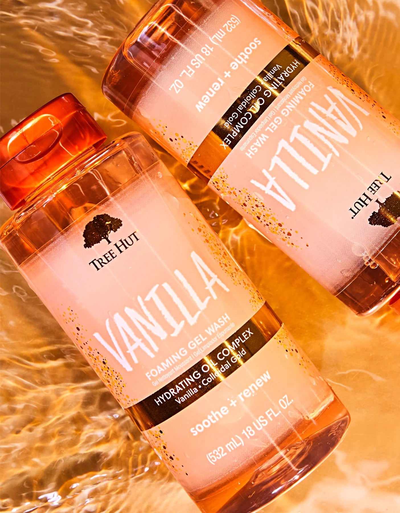 Tree Hut Vanilla Foaming Gel Wash