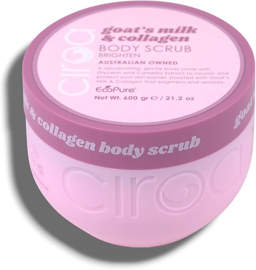 Ciroa Goat's Milk & Collagen Scrub- (Australian Owned) 21.2 OZ