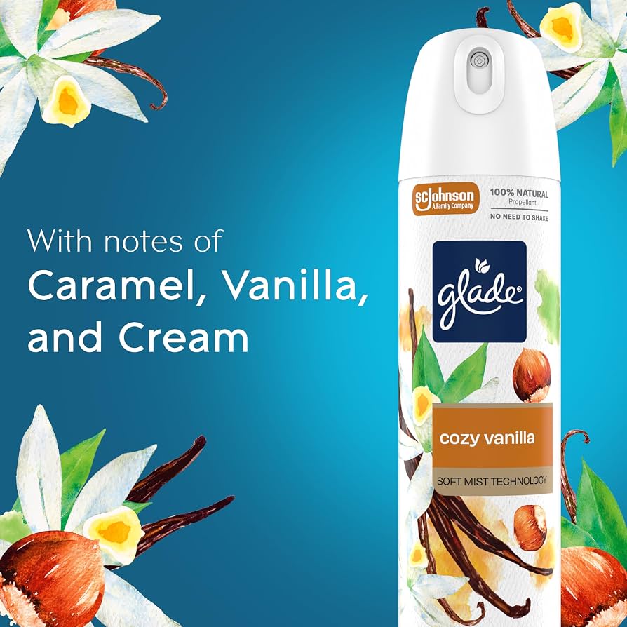 Glade Cozy Vanilla soft mist
