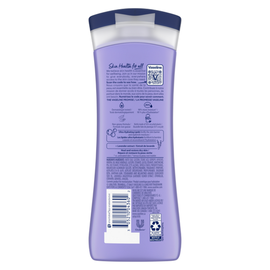 Vaseline Calm Healing 48H Moisture- 10 fl oz